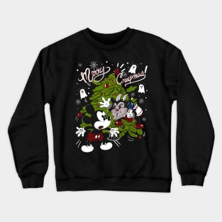 Merry Creepmas Krampus Crewneck Sweatshirt